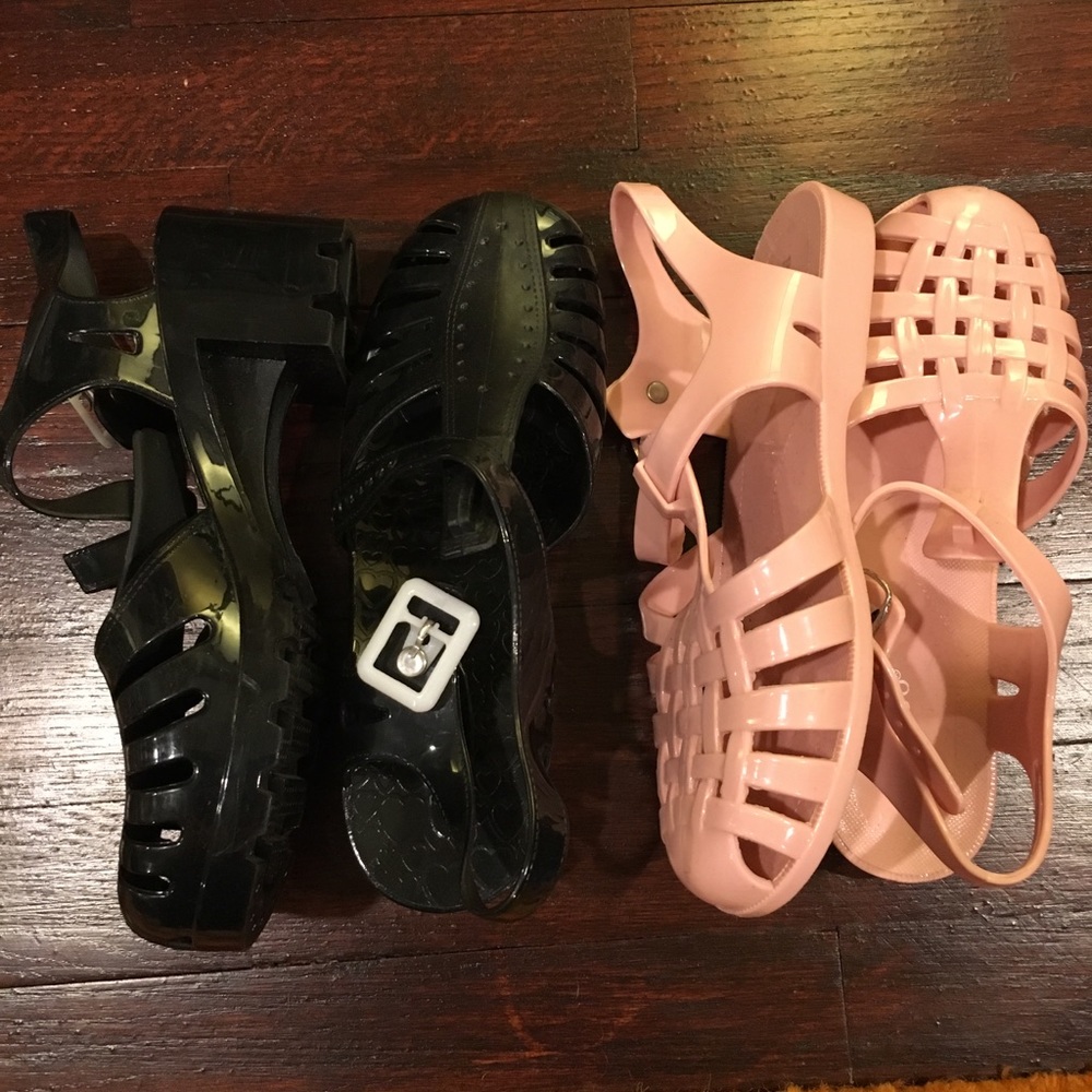 Lot of Bamboo jelly sandals | size 7 women’s